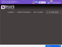 Tablet Screenshot of byjus.com